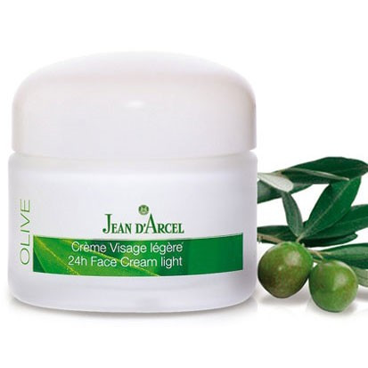 Jean D'Arcel Olive Care 24h Creme Visage Legere - Легкий (увлажняющий) крем 24-часа