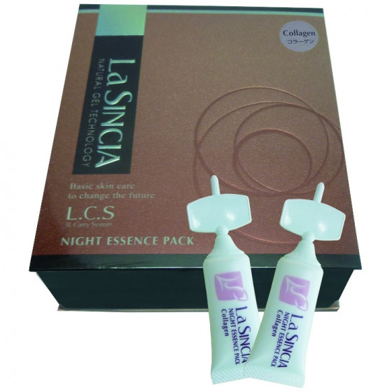 La Sincere Night Essence Pack Collagen - Ночная лифтинговая эссенция Коллаген L.C.S.