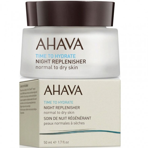 Ahava Time to Hydrate Night Replenisher - Крем ночной питательный для нормальной и сухой кожи - 1