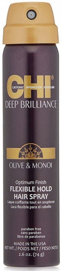 CHI Deep Brilliance Flexible Hold Hairspray - Лак для волос