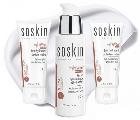 Soskin Hydrawear Creme-Rich Moisturising Protective Care - Увлажняющий питательный крем для сухой кожи лица - 2