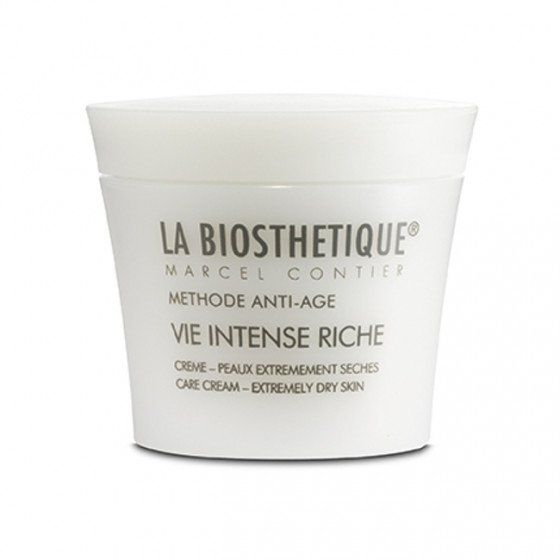 La Biosthetique Methode Anti-Age Vie Intense Creme Riche - Энергонасыщающий восстанавливающий крем для очень сухой кожи