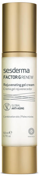 Sesderma Factor G Facial Cream Gel Rejuvenating - Омолаживающий крем-гель для лица