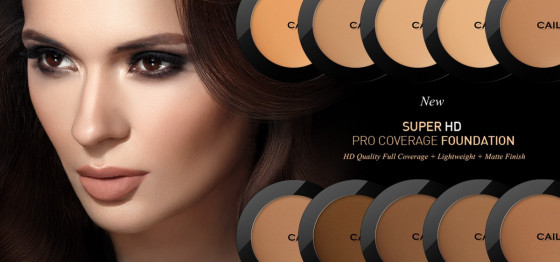  Cailyn Super HD Pro Coverage Foundation - Тональная основа с HD покрытием - 1