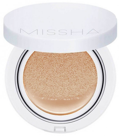 Missha Cushion Moist Up SPF50+/PA+++ - Увлажняющий тональный кушон для лица