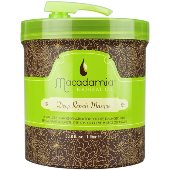 Macadamia Natural Oil Deep Repair Masque 30 мл - Маска восстанавливающая интенсивного действия с маслом арганы и макадамии