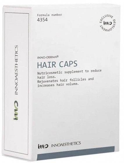 Innoaesthetics Inno-Caps Hair - Пищевая добавка против выпадения волос - 1