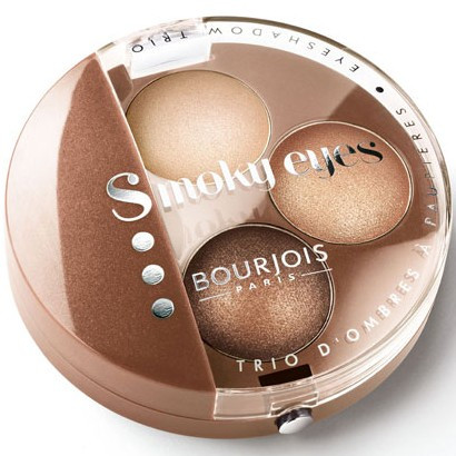 Bourjois Smoky Eyes - Тени для век 3-цветные