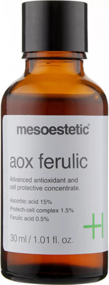 Mesoestetic AOX Ferulic Serum - Антиоксидантная сыворотка с феруловой кислотой и витамином С - 1