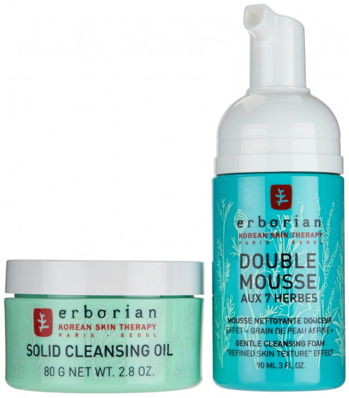 Erborian 7 Herbs Double Mousse - Очищающая пенка для лица "7 Трав" - 1