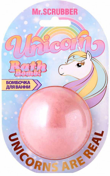 Mr.Scrubber Bath Bomb "Unicorn" - Бомбочка для ванны