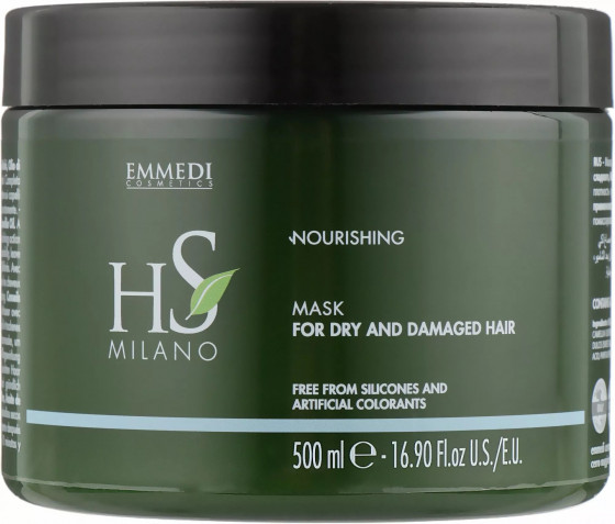 HS Milano Emmedi Secchi E Sfibrati Nourishing Mask - Питательная маска для сухих волос