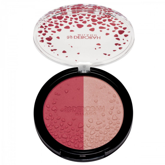 Deborah Duo Blush&Highlighter - Румяна и корректор 2-в-1