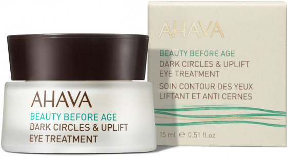 Ahava Beauty Before Age Dark Circles & Uplift Eye Treatment - Лифтинговый крем для кожи вокруг глаз - 1