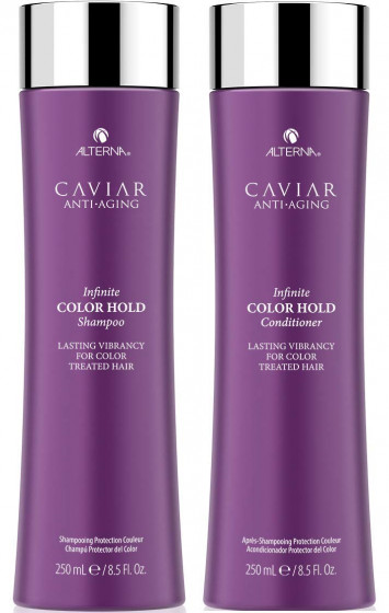 Alterna Caviar Anti-Aging Infinite Color Hold Shampoo - Безсульфатный шампунь для сохранения цвета окрашенных волос с экстрактом черной икры - 1