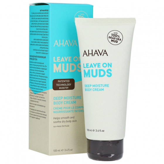 Ahava Leave on Muds Deep Moisture Body Cream - Питательный крем для тела