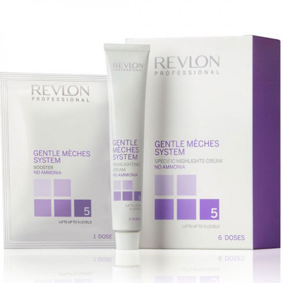 Revlon Professional Gentle Meches System - Безаммиачная система для мелирования