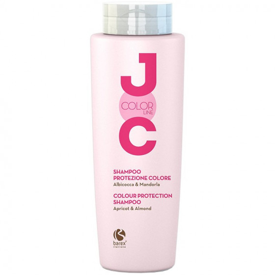Barex Joc Color Line Protection Shampoo Apricot & Almond - Шампунь для окрашенных волос с маслом сладкого миндаля и абрикоса «Стойкость цвета» - 1