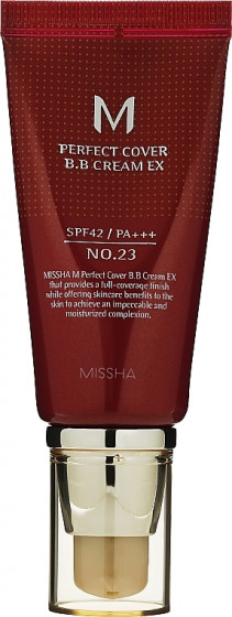 Missha Perfect Cover BB Cream SPF42/PA++ - BB крем с идеальным покрытием 20 мл