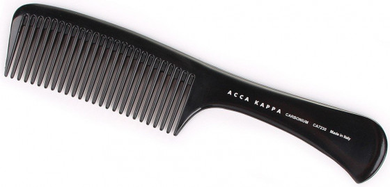 Acca Kappa Carbonium Hair Brush - Расческа с ручкой 22.5 см - 1