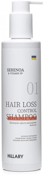 Hillary Serenoa & РР Hair Loss Control Shampoo - Шампунь против выпадения волос