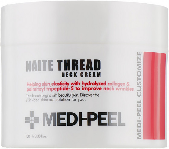 Medi Peel Naite Thread Neck Cream - Лифтинг-крем для шеи с пептидным комплексом