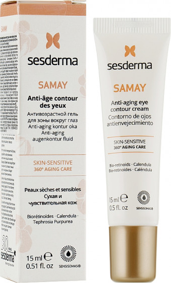 Sesderma Samay Anti-Ageing Cream For Eye - Антивозрастной крем для области вокруг глаз