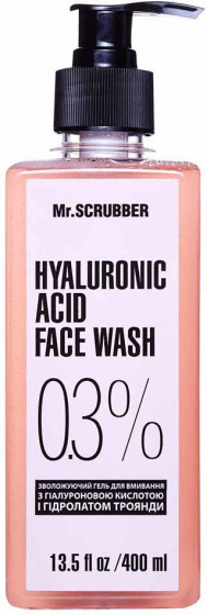 Mr.Scrubber Hyaluronic Acid Face Wash 0.3% - Гель для умывания с гиалуроновой кислотой