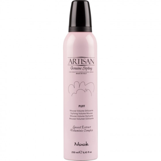 Nook Artisan Puff Stylizing Volume Mousse - Мусс для объема средней фиксации