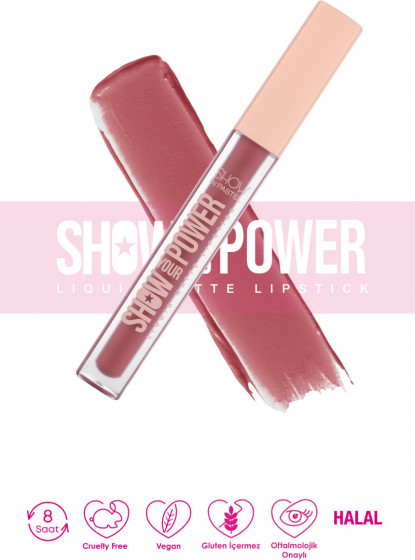 Pastel Show Your Power Liquid Matte Lipstick - Матовая жидкая помада - 1