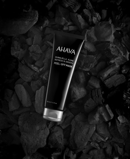 Ahava Dunaliella Peel Off Mask - Освежающая маска-плёнка на основе водорослей Дуналиэлла - 3