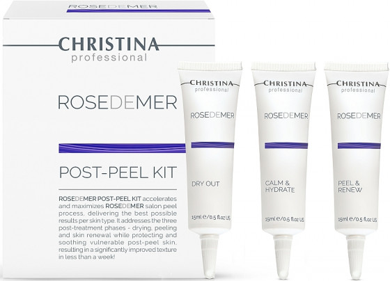 Christina Rose De Mer Post Peeling Kit - Набор для постпилингового ухода