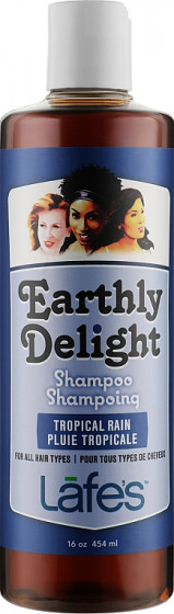 Lafe’s Earthly Delight Tropical Rain Shampoo - Безсульфатный шампунь для волос "Тропический дождь"