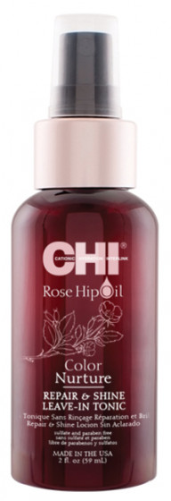 CHI Rose Hip Oil Repair and Shine Leave-in Tonic - Несмываемый спрей с маслом шиповника