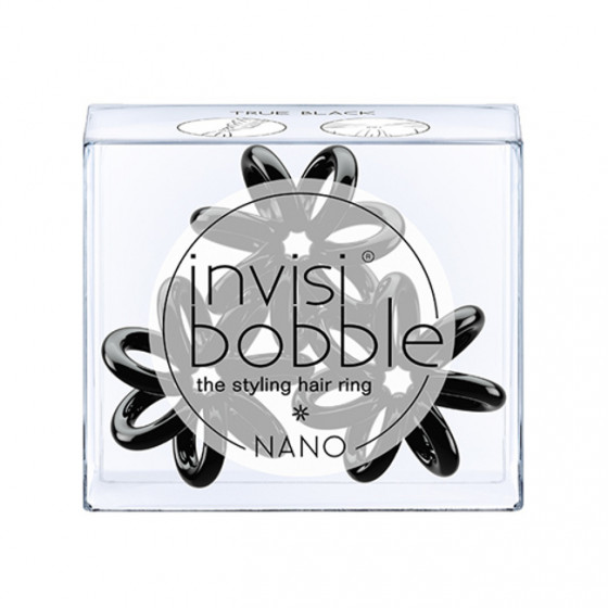 Invisibobble Nano True Black - Резинки для волос