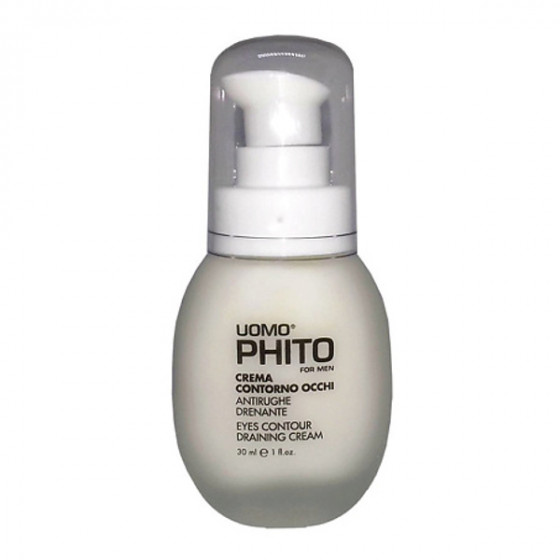 Phito Uomo Eyes Contour Draining Cream - Подтягивающий крем для контура глаз