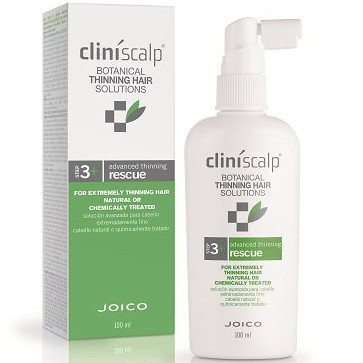 Joico Cliniscalp Advanced Thinning Rescue For Natural Or Chemically Treated Hair - Стимулятор роста интенсивный для заметно редеющих волос