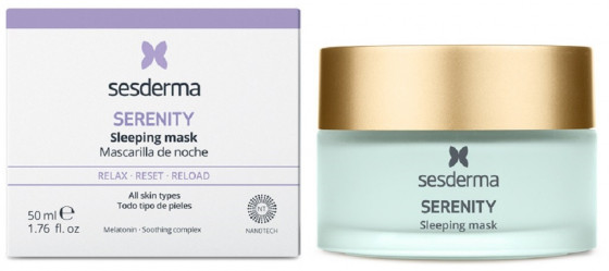 Sesderma Serenity Sleeping Night Mask - Регенерирующая ночная маска для лица - 1