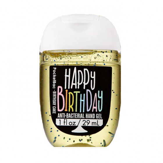 Bath & Body Works Happy Birthday Birthday Cake - Антисептический гель для рук