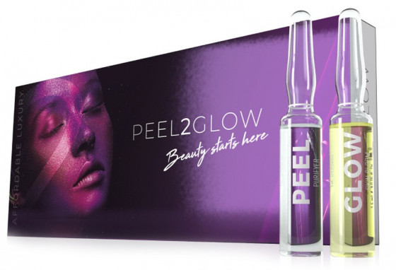 Skin Tech Peel2Glow Purifyer & Skin Bloom - Пилинг "Сияние" для домашнего ухода