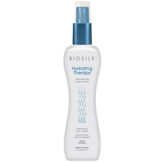 BioSilk Hydrating Therapy Moisture Leave-In Spray - Несмываемый увлажняющий спрей-кондиционер