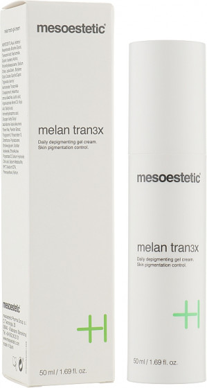 Mesoestetic Melan Tran3X Gel-cream - Депигментирующий гель-крем - 1