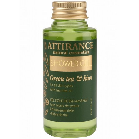 Attirance Green Tea & Kiwi Shower Gel for All Skin Types - Гель для душа Зеленый чай и Киви для всех типов кожи