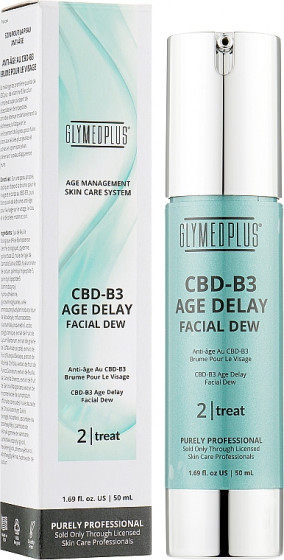 GlyMed Plus Age Management CBD-B3 Age Delay Facial Dew - Средство для восстановления возрастной кожи - 1