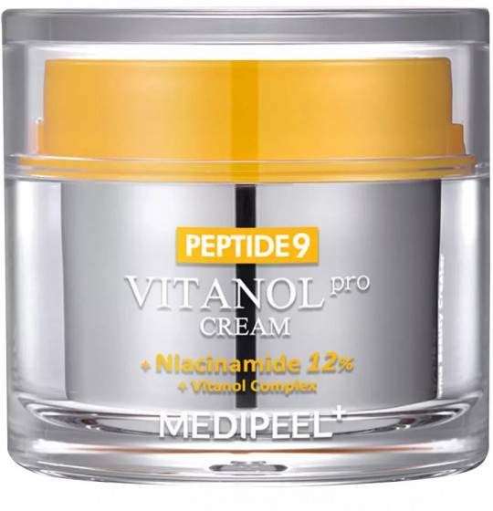 Medi Peel Peptide 9 Vitanol Cream Pro - Крем для лица с пептидами и комплексом витанола