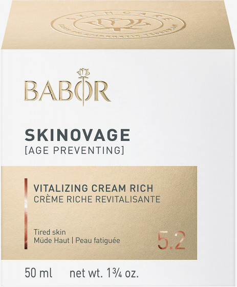 Babor Vitalizing Cream Rich - Питательный крем "Совершенство кожи" - 1