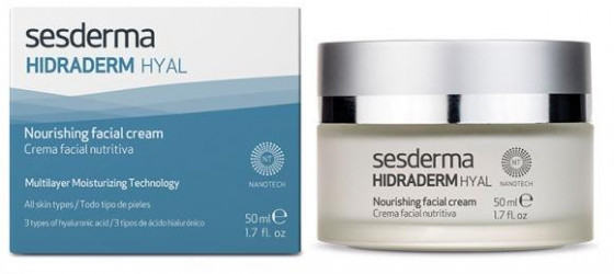 Sesderma Hidraderm Hyal Nourishing Facial Cream - Питательный крем для лица