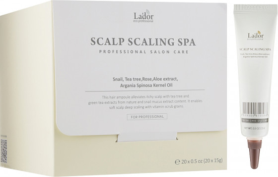 La'dor Scalp Scaling Spa Hair Ampoule - Сыворотка-пилинг для кожи головы