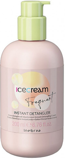 Inebrya Frequent Ice Cream Instant Detangler - Несмываемый кондиционер для волос