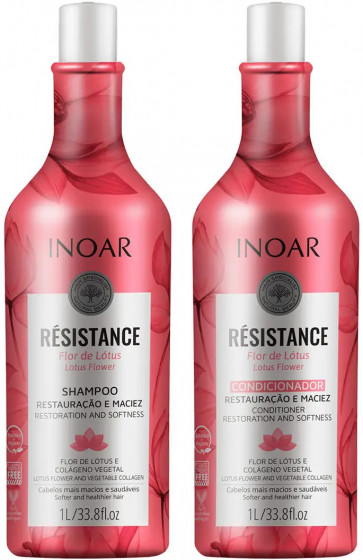 Inoar Resistance Flor de Lotus - Набор для тонких волос